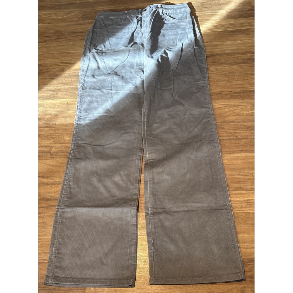 Vintage Sears Jeans That Fit Corduroy Pants Gray Size 20 Plus Tall 1980s Grunge